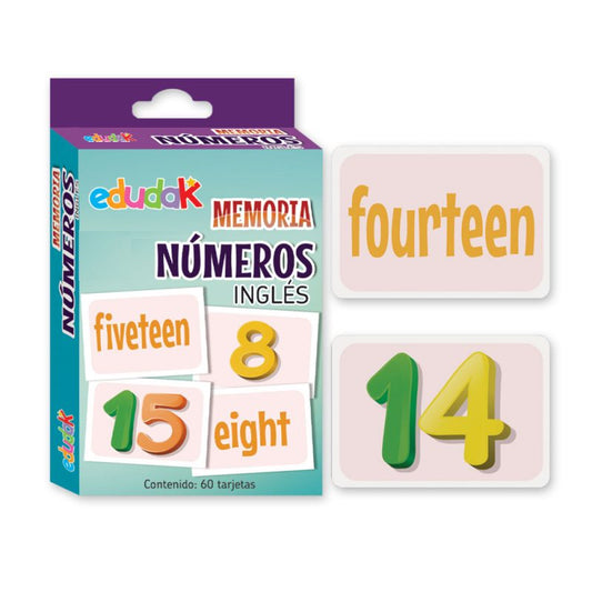 Memoria Números (Inglés)