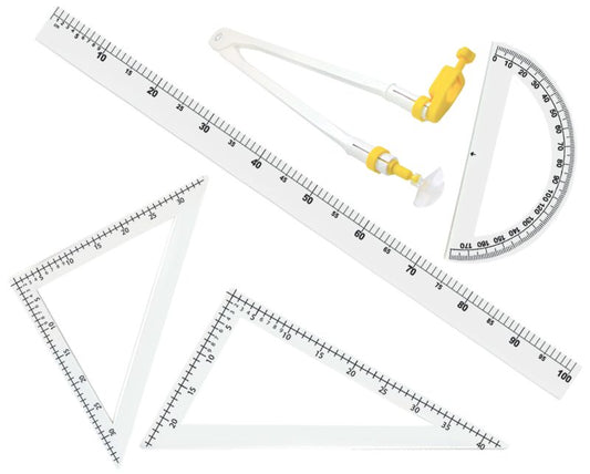 Juego de Geometría 5 piezas