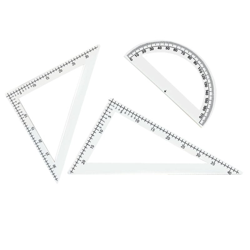 Juego de Geometría 3 piezas