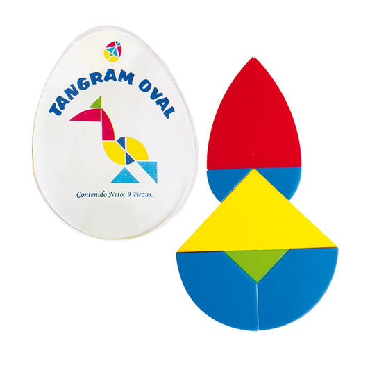 Tangram Oval 10 juegos