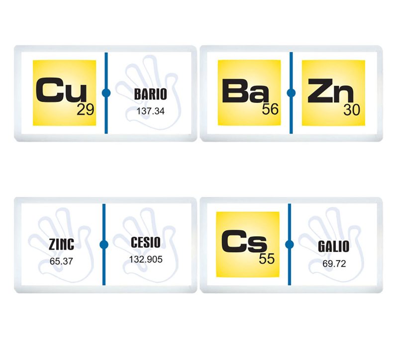 Dominó Jr. Elementos Químicos 2