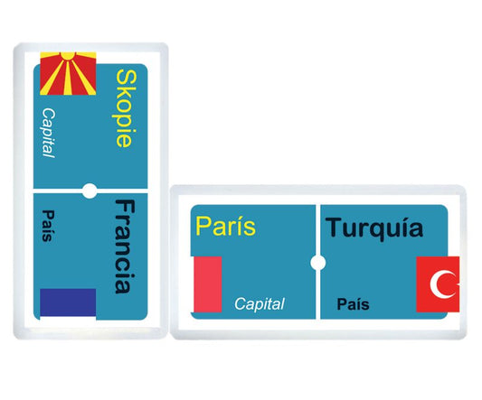 Dominó Jr. Capitales de Europa