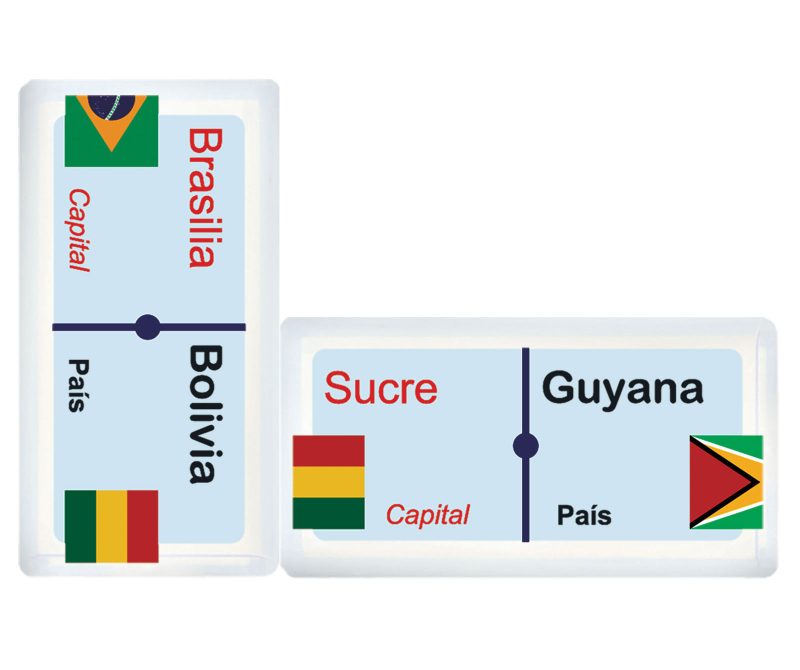 Dominó Jr. Capitales de América