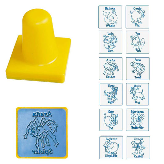 Sellos Bilingües Animales