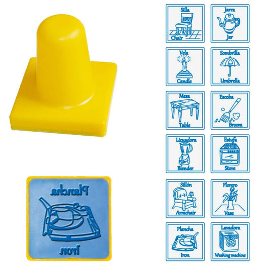 Sellos Bilingües Hogar