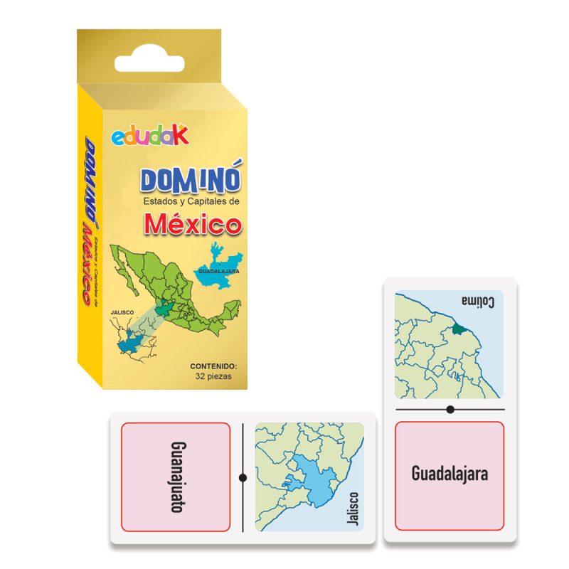 Dominó Estados y Capitales de México