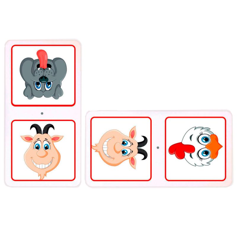 Dominó Jumbo Ilustrado Animales