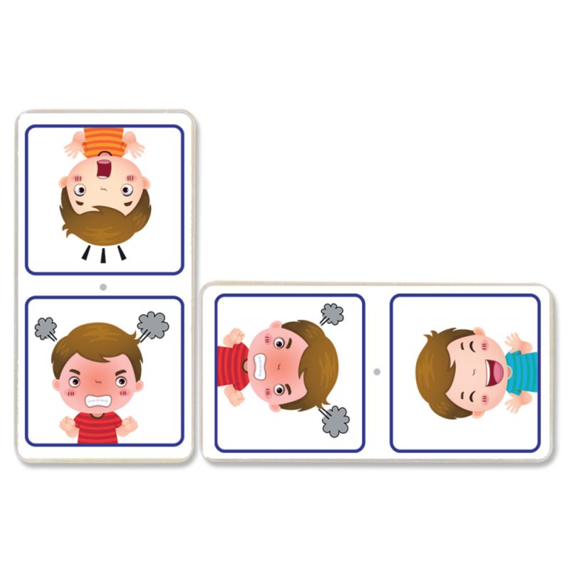 Dominó Jumbo Ilustrado Estados de Ánimo