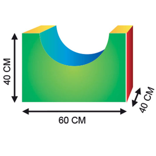 Base Redonda Chica 40x60x40 cm