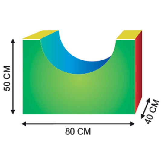 Base Redonda Grande 50x80x40 cm