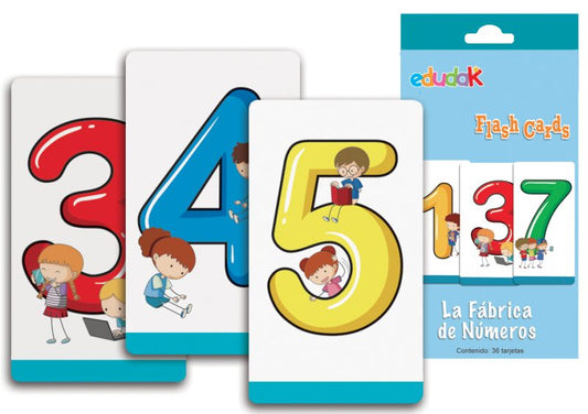 Flash Cards Fábrica de Números