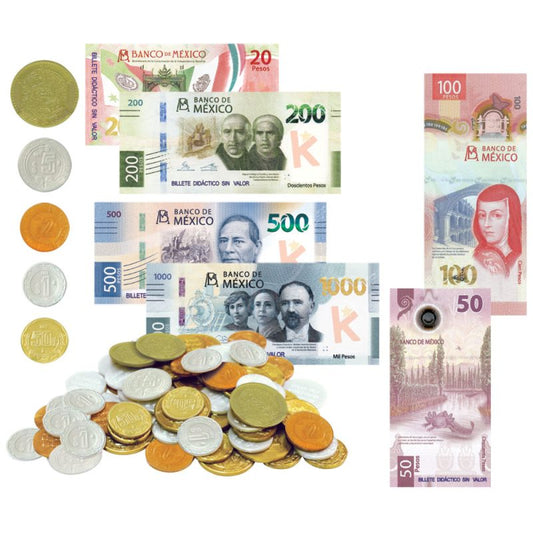 Billetes y Monedas Educativas