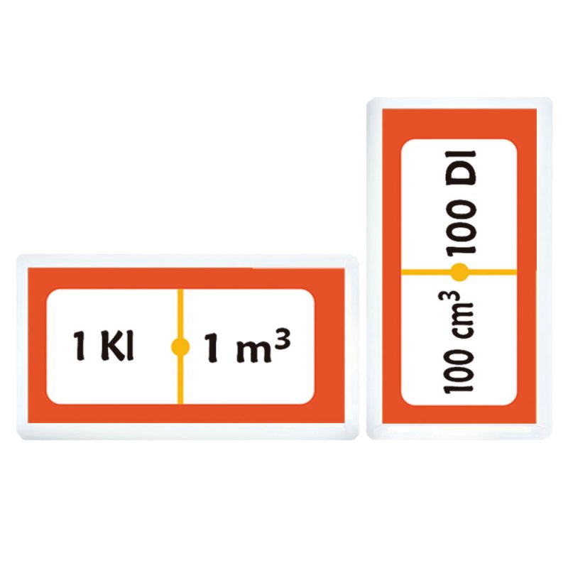 Dominó Jr. Equivalencia Volúmenes