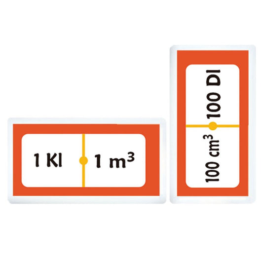 Dominó Jr. Equivalencia Volúmenes