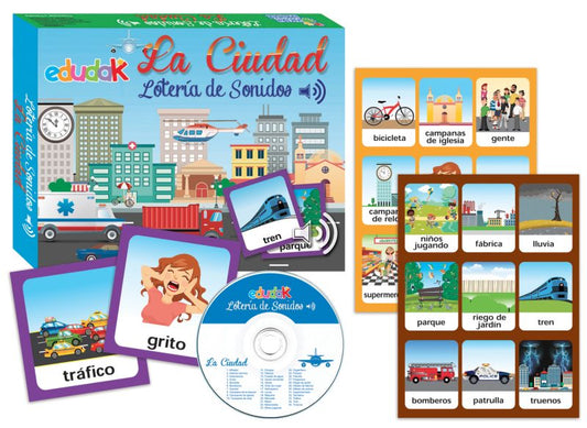Lotería de Sonidos La Ciudad