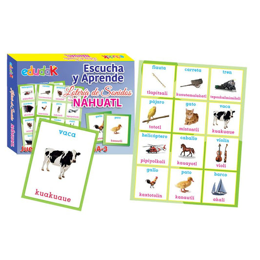 Lotería de Sonidos Náhuatl