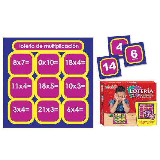Lotería de Multiplicación y División