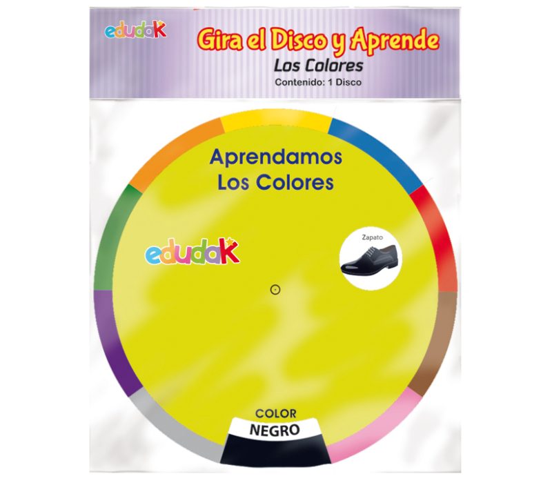Gira El Disco y Aprende Colores