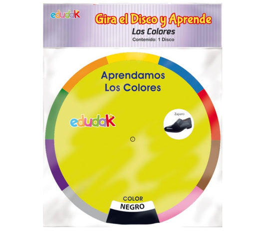 Gira El Disco y Aprende Colores