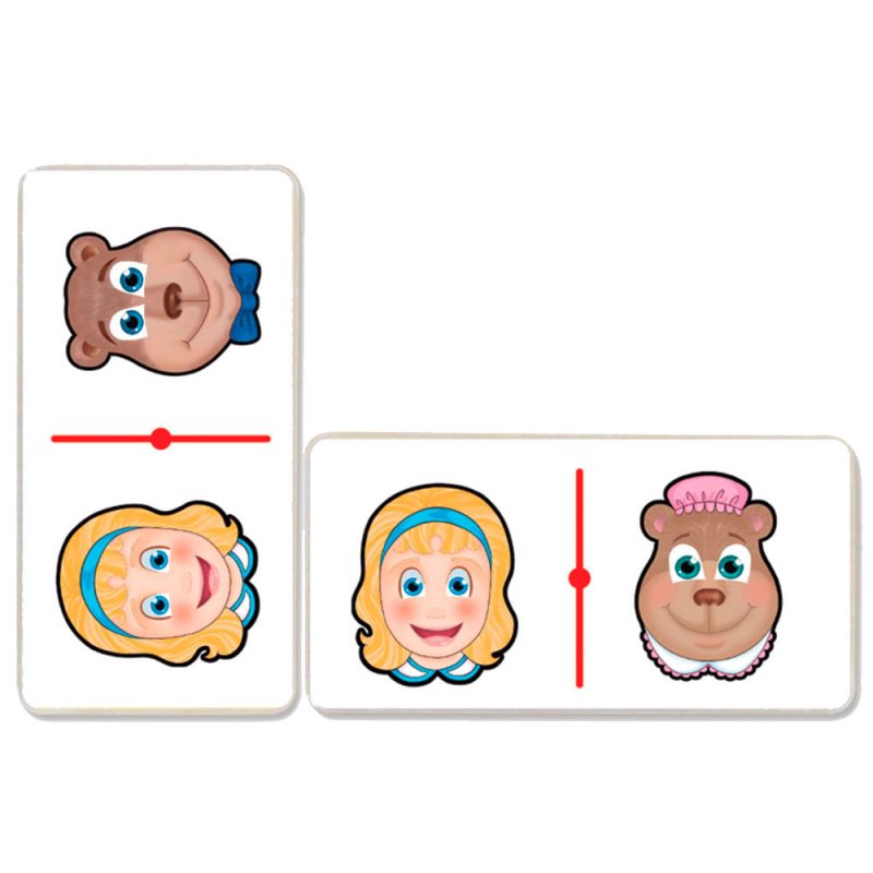 Dominó Jumbo Cuentos Ricitos de Oro