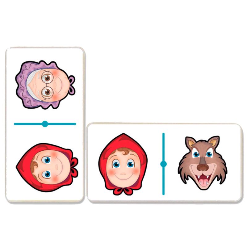 Dominó Jumbo Cuentos Caperucita Roja