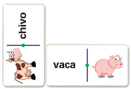 Dominó Jumbo Animales de Granja