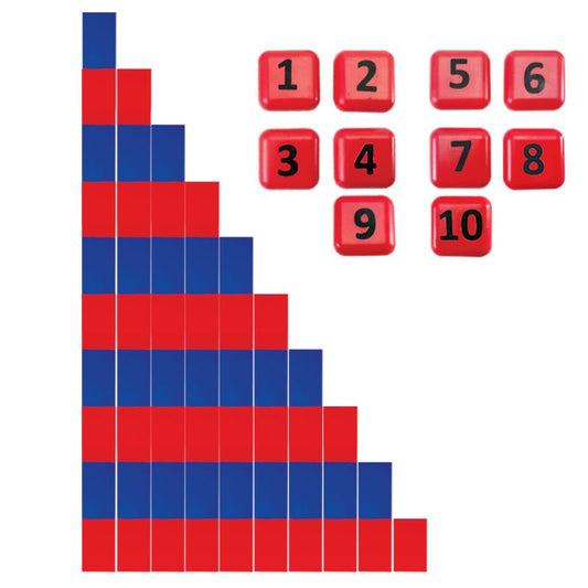 Barras de Numeración (Método Montessori)