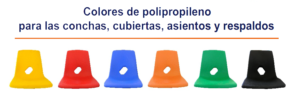 SILLA PALETA ERGONOMICA POLIPROPILENO