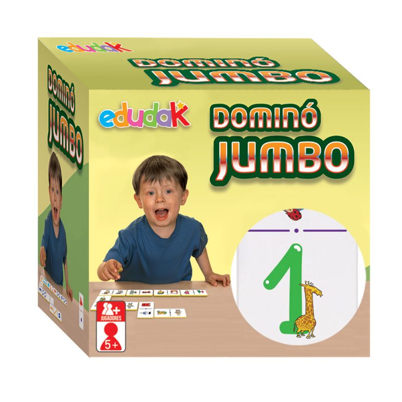 Dominó Jumbo Ilustrado Números