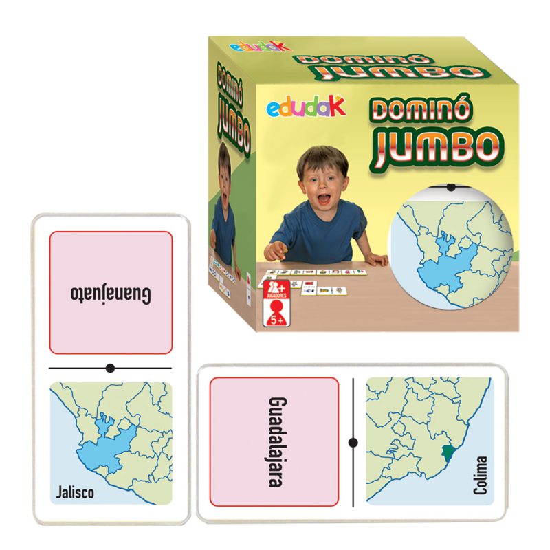 Dominó Jumbo Estados y Capitales de la Rep. Mexicana