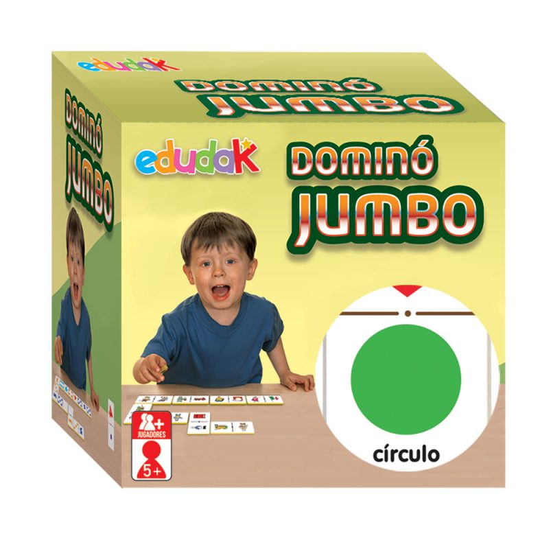 Dominó Jumbo Ilustrado Figuras Geométricas