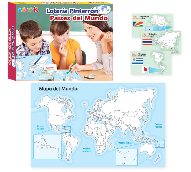 Lotería Pintarrón El Mundo