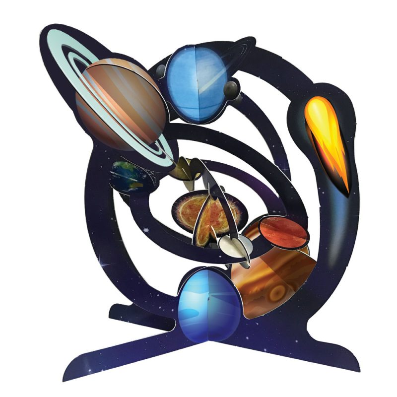 Maqueta del Sistema Solar 3D