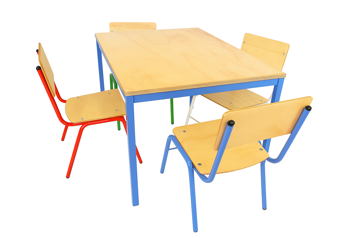 MESA DE JARDIN DE NIñOS TRIPLAY