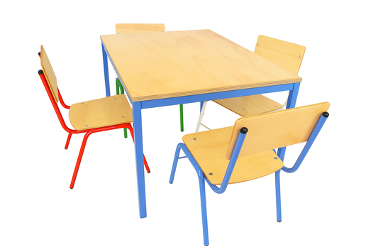 MESA DE JARDIN DE NIñOS TRIPLAY