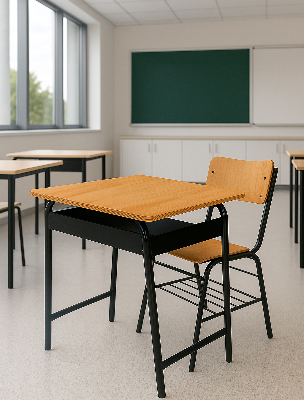 MESA UNITARIA 75,70,65,55 CM DE ALTO CUBIERTA TRIPLAY