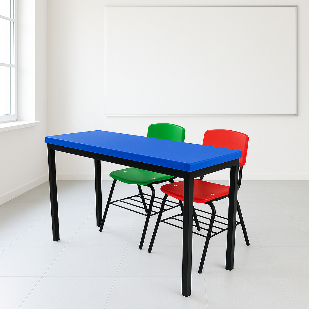 MESA BINARIA POLIPROPILENO SECUNDARIA