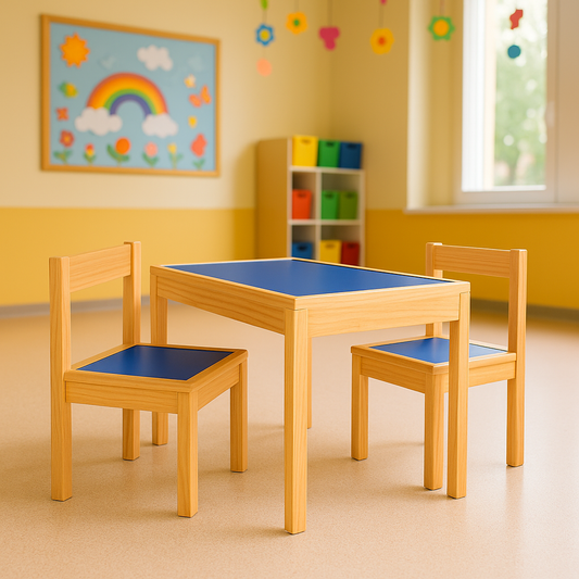 MESA DE JARDIN DE NIñOS MADERA
