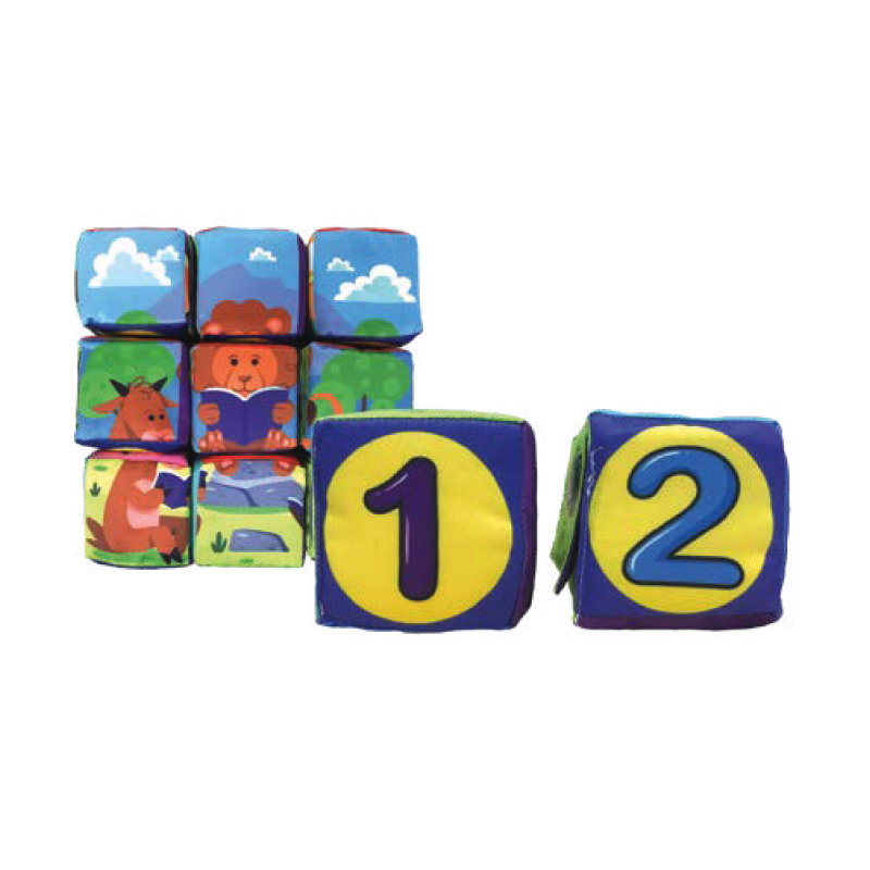 Mini Cubos Juego de 10 pzas (7x7cm)