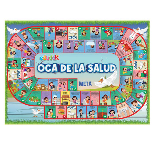 Tablero Oca de la Salud