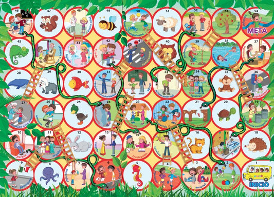 Serpientes y Escaleras “Valores”