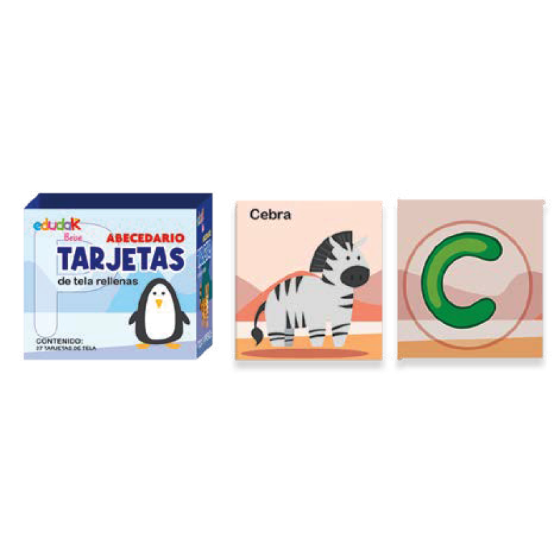 Tarjetas ABC Tela