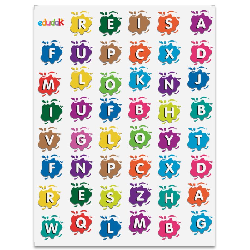 Tapete Alphabet con 5 Cubos (inglés)