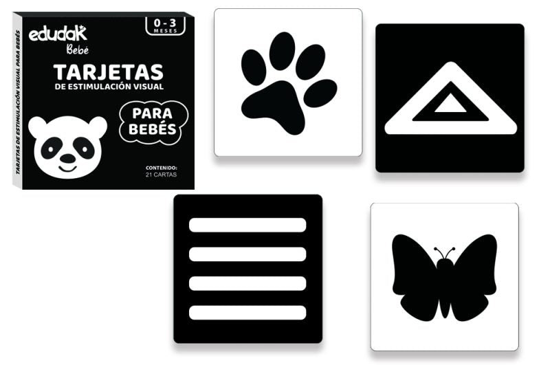 Tarjetas de Estimulación Visual (0-3 meses)