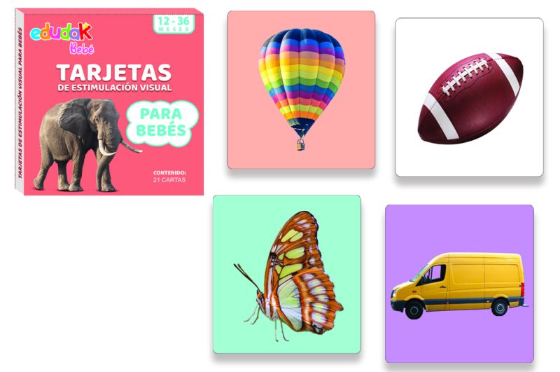 Tarjetas de Estimulación Visual (12-36 meses)