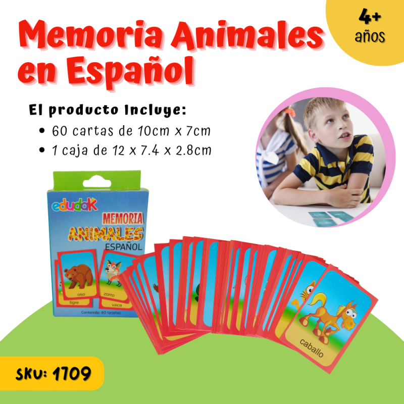 Memoria Animales (español)
