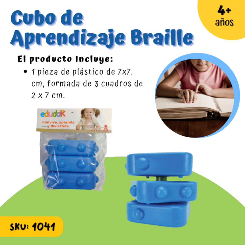 Cubo de Aprendizaje Braille