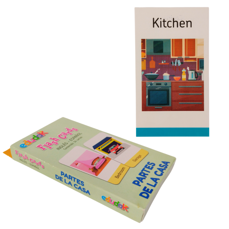 Flash Cards Partes de la Casa