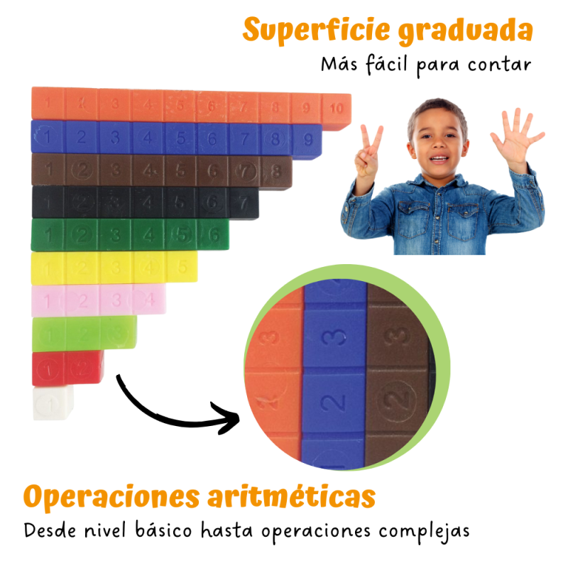 Regletas de Plástico Graduada 291 pzas.