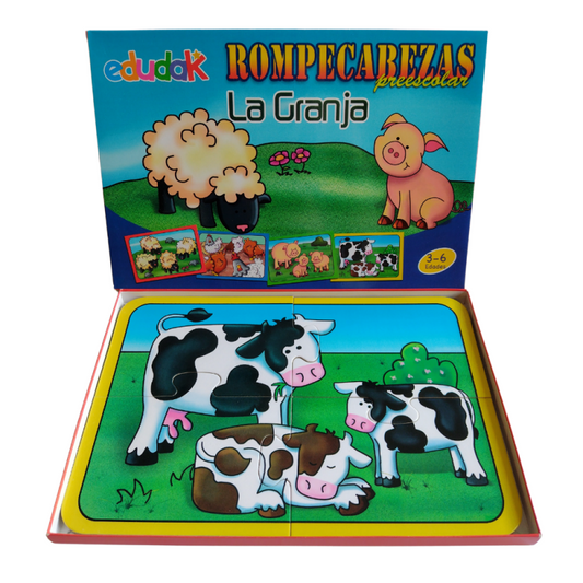Rompecabezas Preescolar Granja